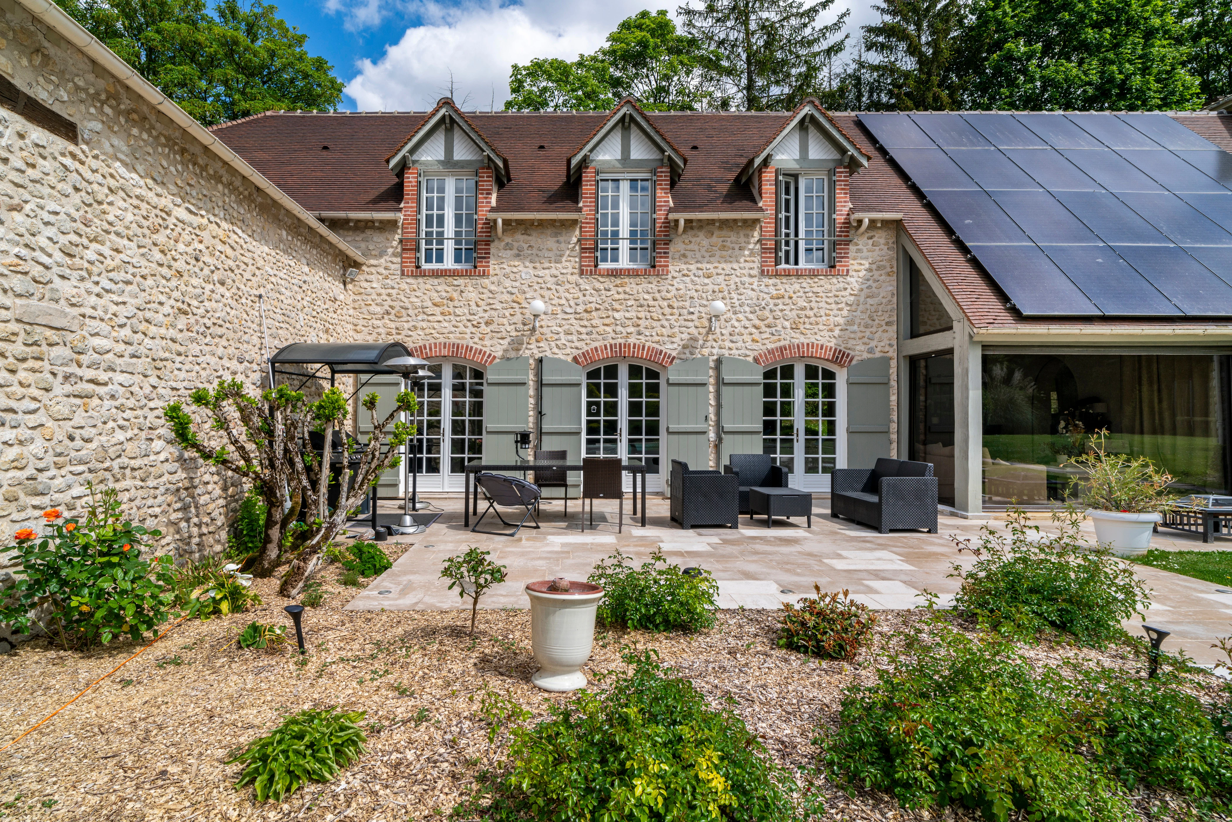 La bâtisse du Domaine des Rives d'Ormoy