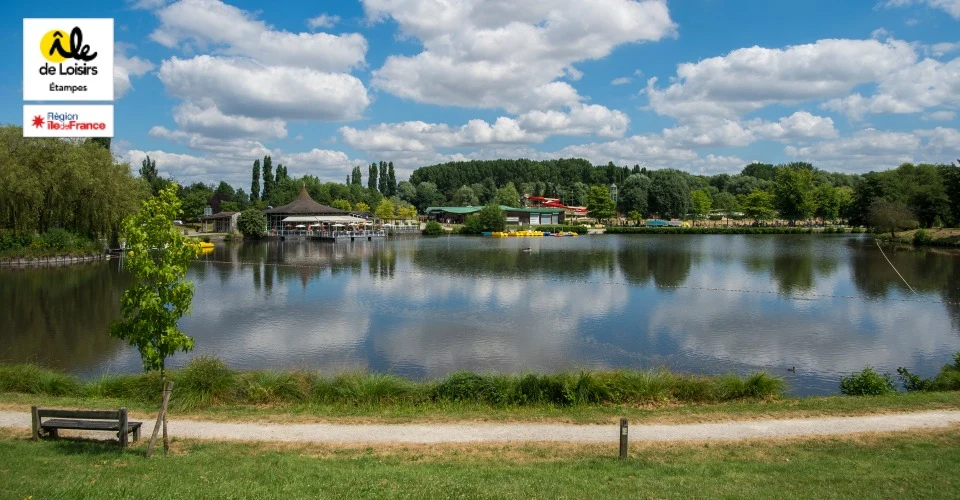Bords de Juine et île de loisirs à Étampes, à quelques minutes du Domaine des Rives d'Ormoy